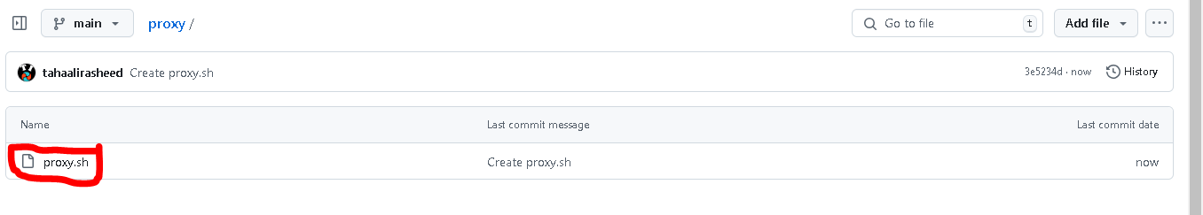 deploy proxy